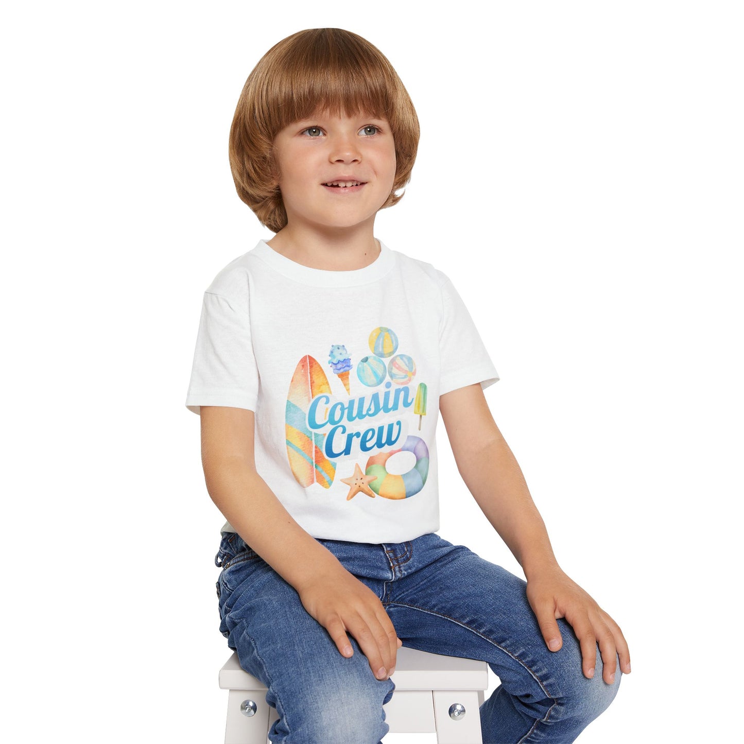 Cousin Crew Toddler T-shirt, Summer Shirt, Kids Vacation Tee, Mini Collection