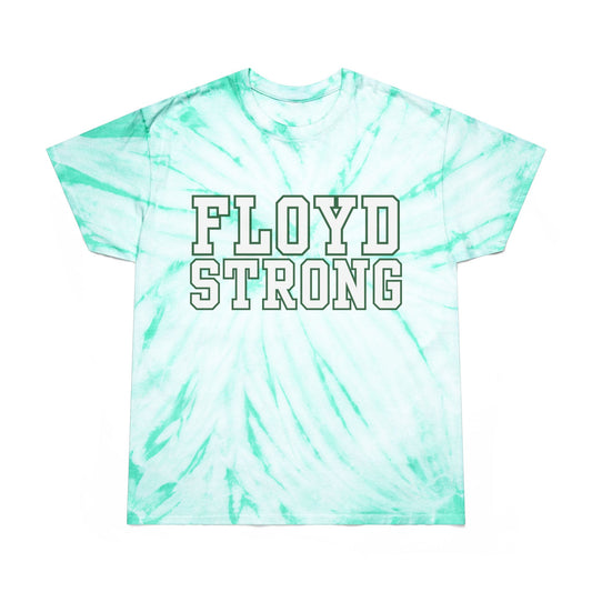 Floyd Strong Tie-Dye Tee - Bright Yellow Cyclone T-Shirt for Positive Vibes