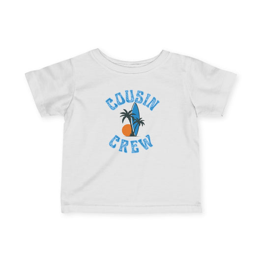 Cousin Crew Infant Tee, Cute Baby T-Shirt, Summer Vibes- Mini Collection