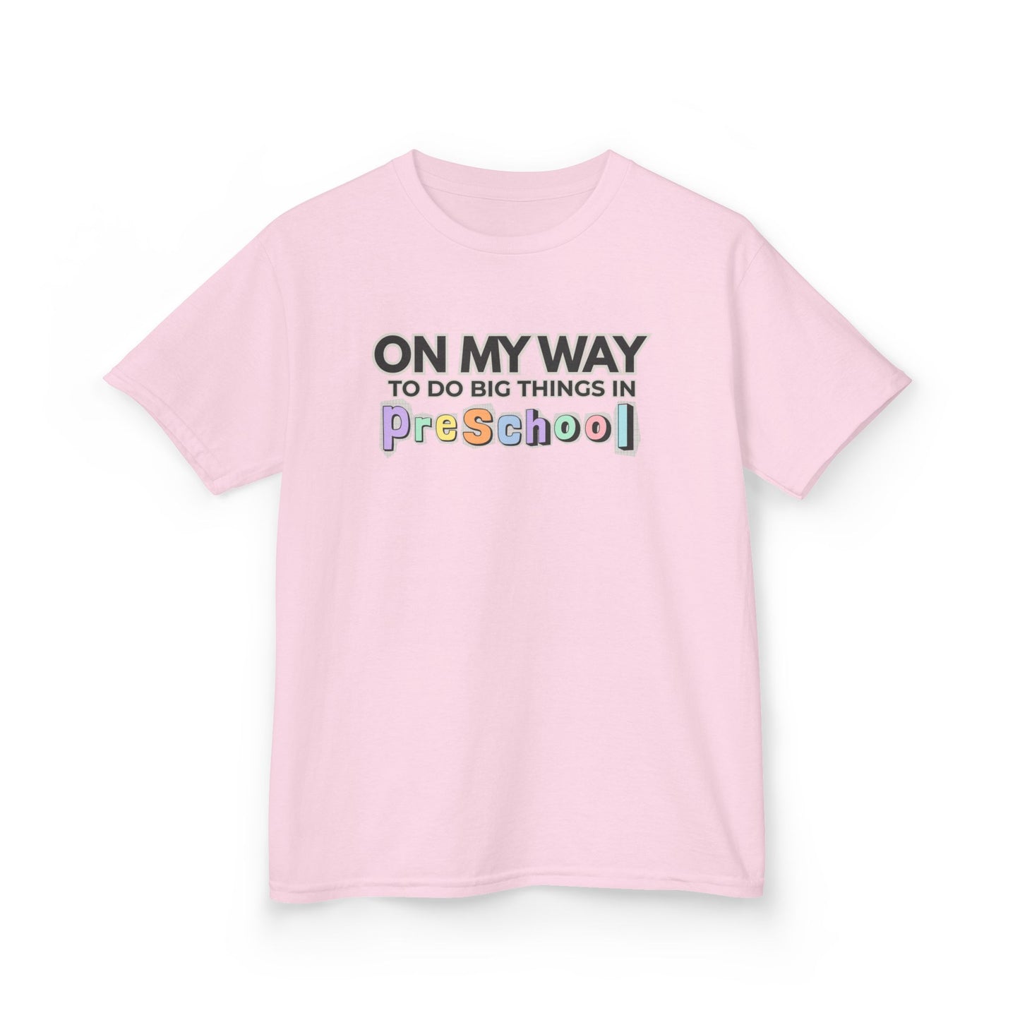 Big Things in PreSchool- Kids Back to School Shirt