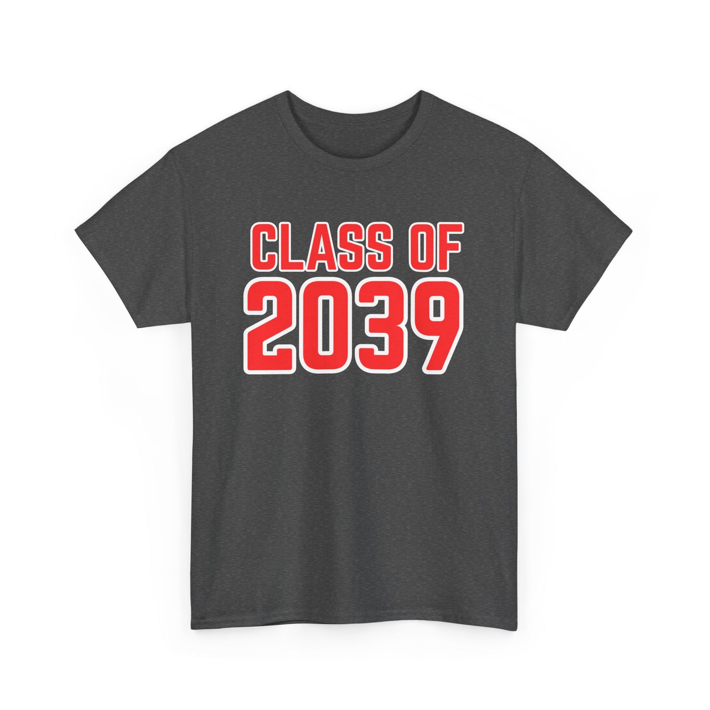 Class of 2039 Unisex Heavy Cotton Tee- Back to School- Grow With Me