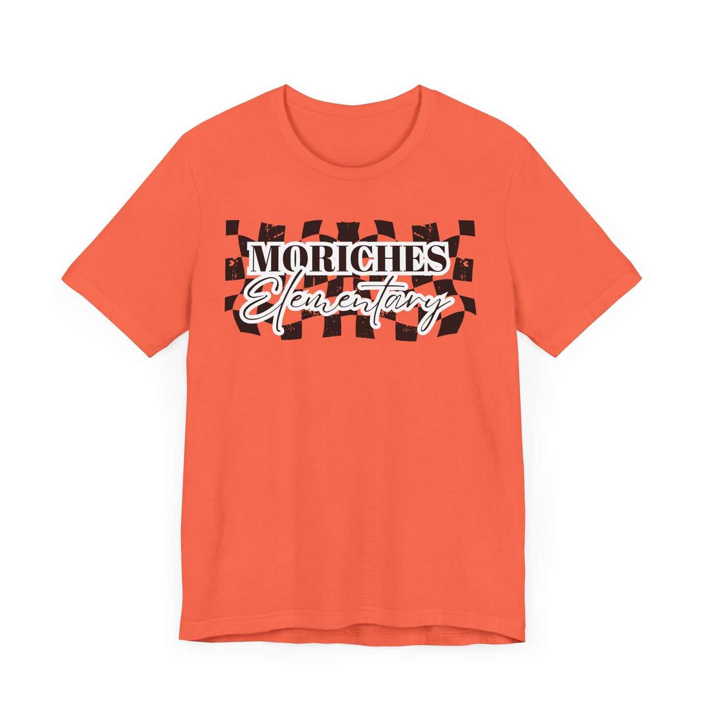 Moriches Checkered Logo Unisex Jersey Tee