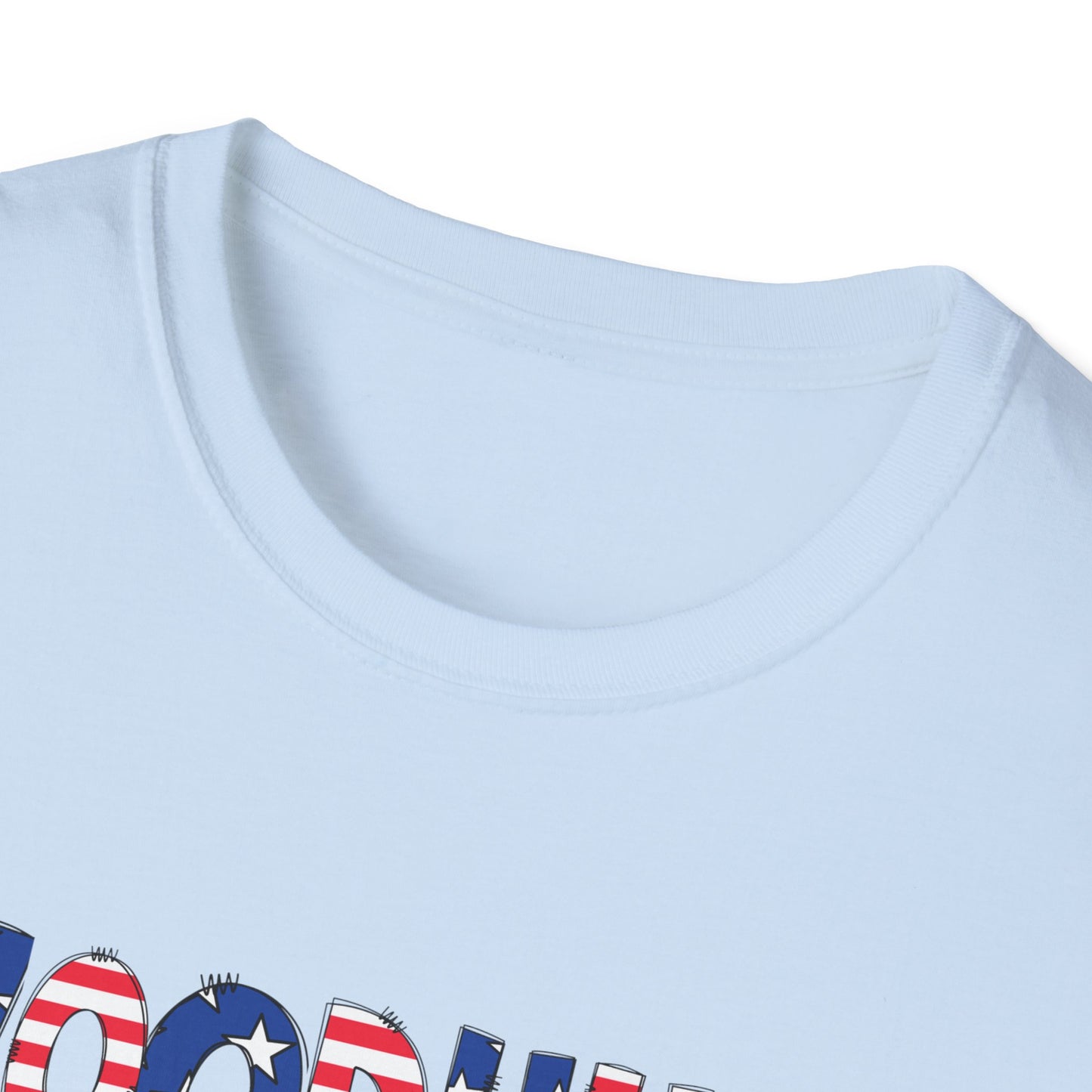 Unisex T-Shirt Woodhull Flag Day-Holiday Design