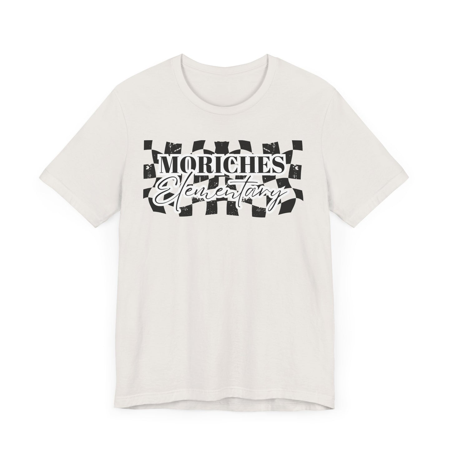 Moriches Checkered Logo Unisex Jersey Tee