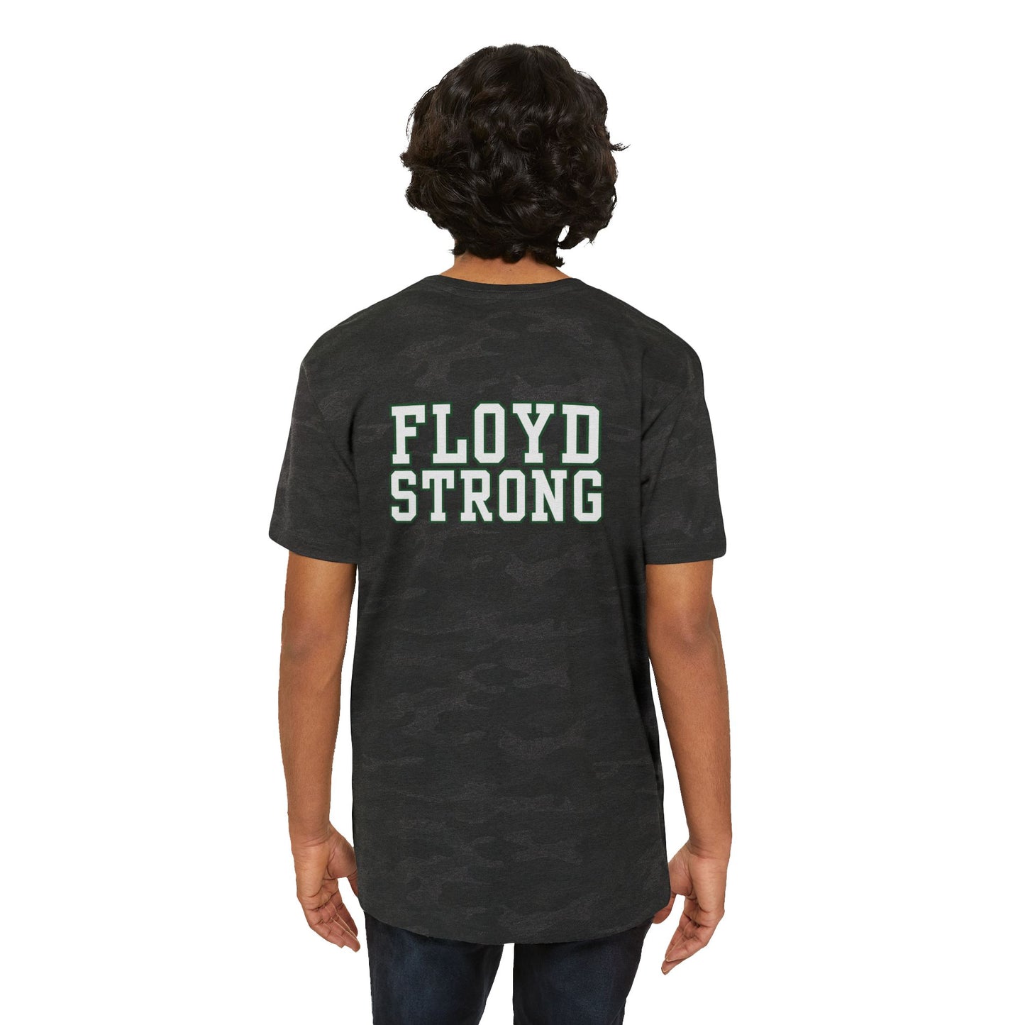 WFE Men's Fine Jersey Tee - ALL CAPS BACK- (Fun Prints), School Spirit Shirt