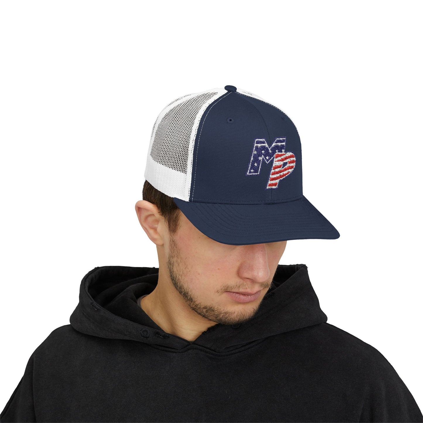 Miller Place Logo Snapback Trucker Cap