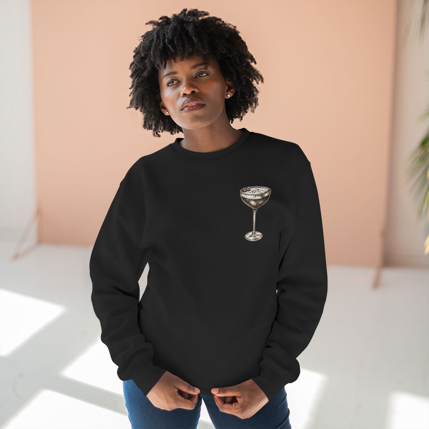 "Just a Girl Who Loves Espresso Martinis" Crewneck