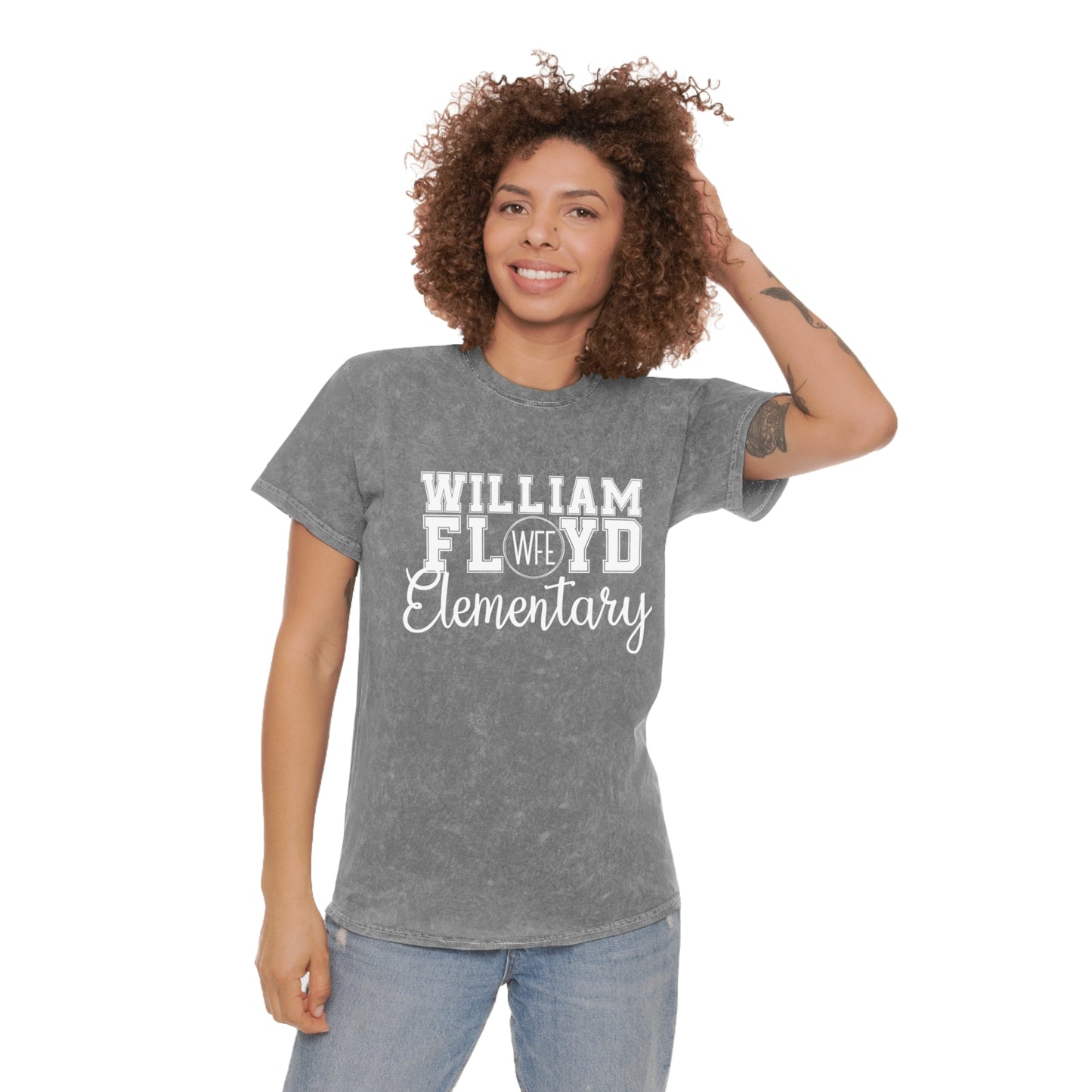 William Floyd Elementary Mineral Wash T-Shirt - Expect Success