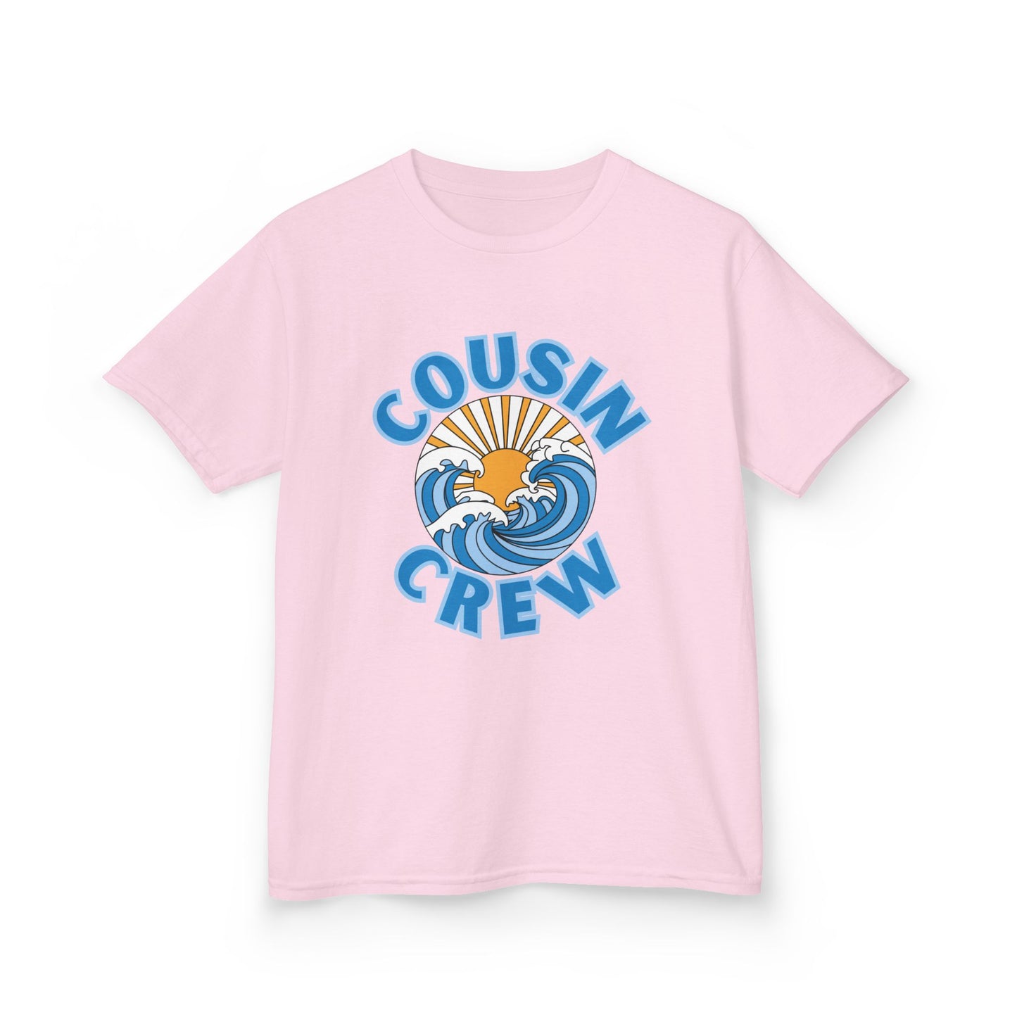 Cool Cousin Crew Kids Tee - Summer Fun, Family Gatherings, Beach Days, Mini Collection