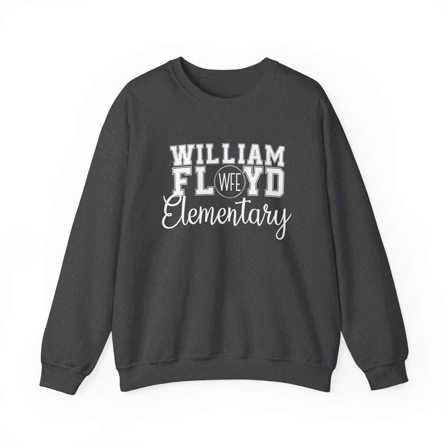 WFE Logo Crewneck Sweatshirt - William Floyd Elementary