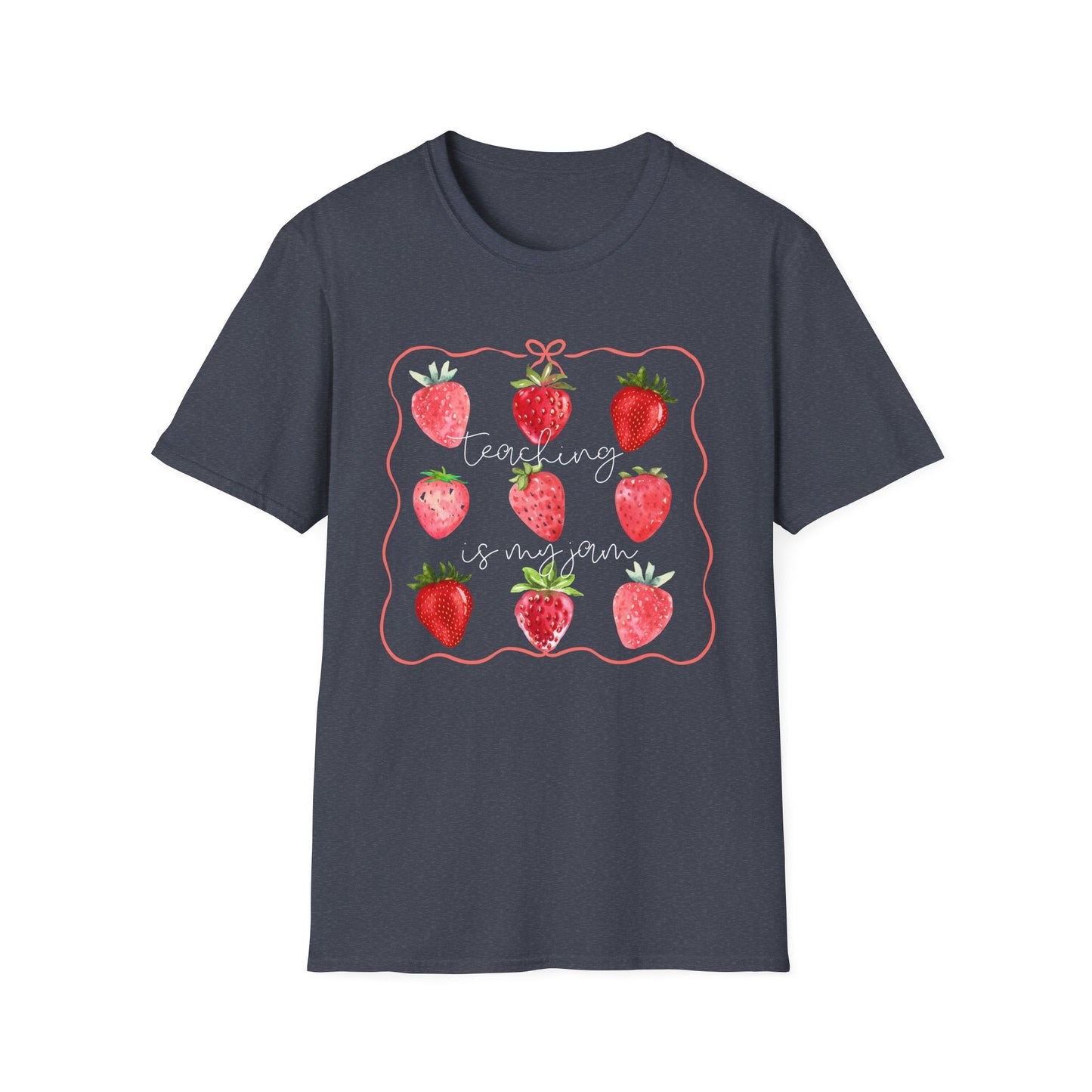 Teaching is my Jam- Unisex Softstyle T-Shirt- Back to School
