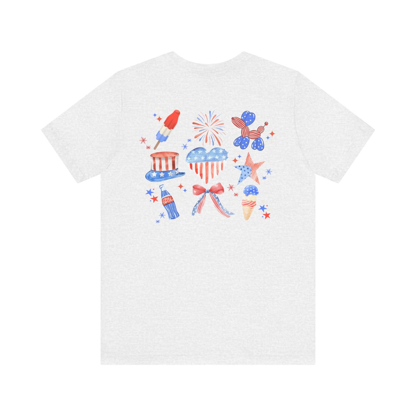 USA-- Unisex Summer Shirt, Beachwear, Vacation Top, Summer Nights Apparel, Perfect for the Holiday