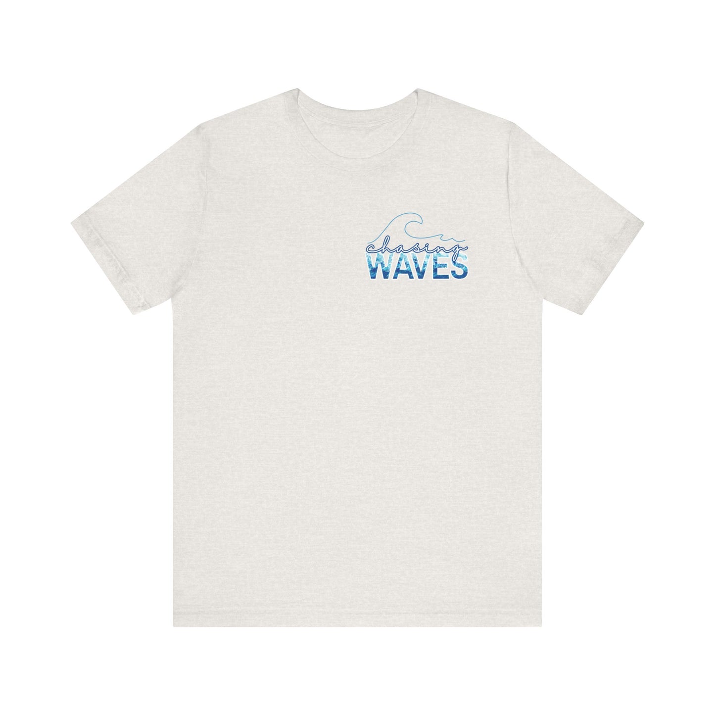 Chasing Waves -- Unisex Summer Shirt, Beachwear, Vacation Top, Summer Nights Apparel