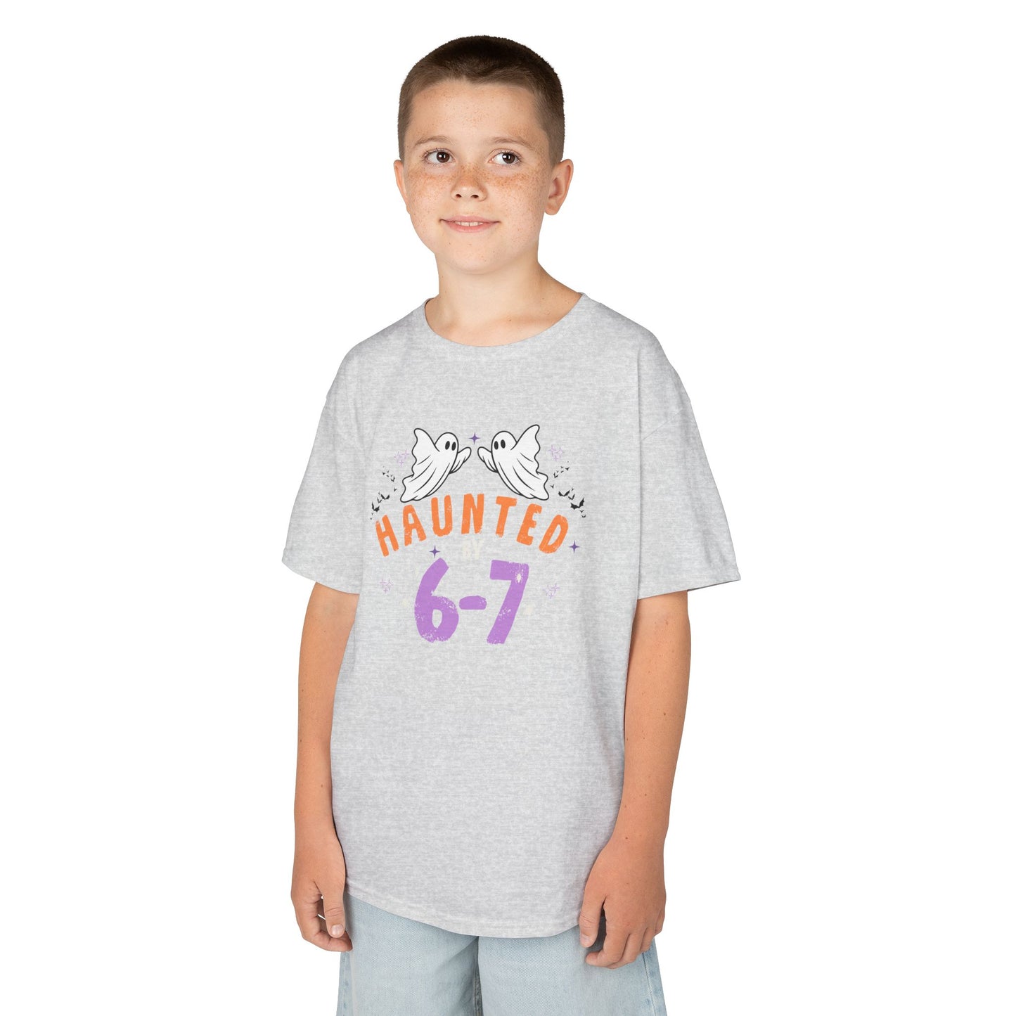 Haunted by 6-7 | Halloween Kids Shirt