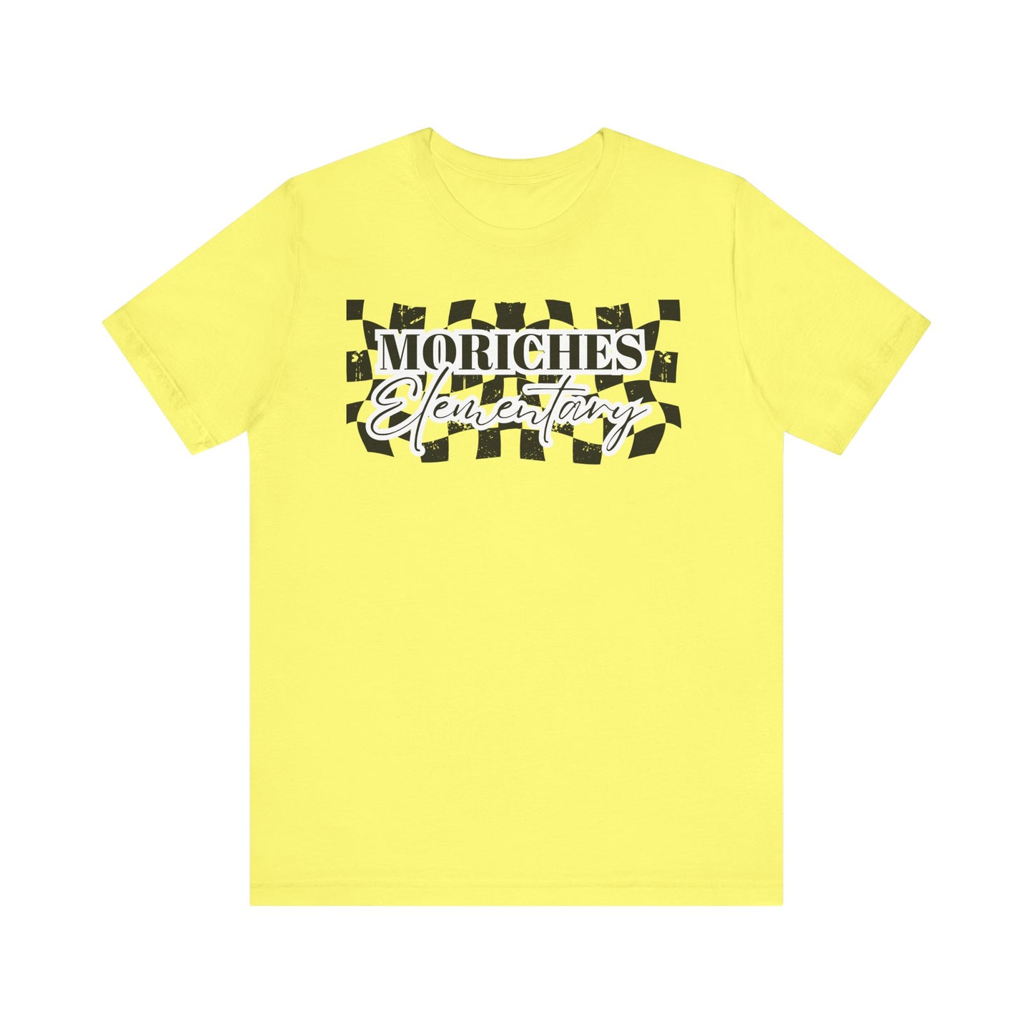 Moriches Checkered Logo Unisex Jersey Tee