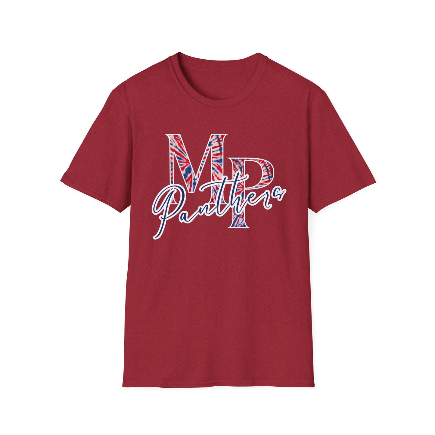 Miller Place Panther Tie Dye Unisex Graphic T-Shirt
