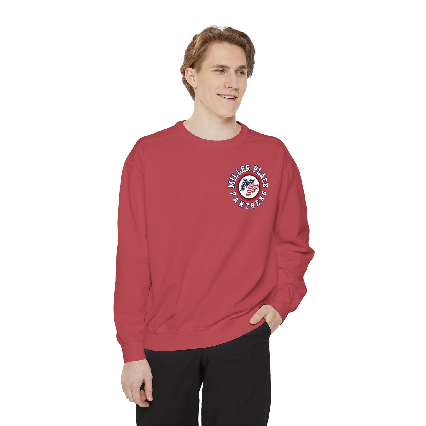 Miller Place Panthers- Unisex- Garment Dyed Sweatshirt
