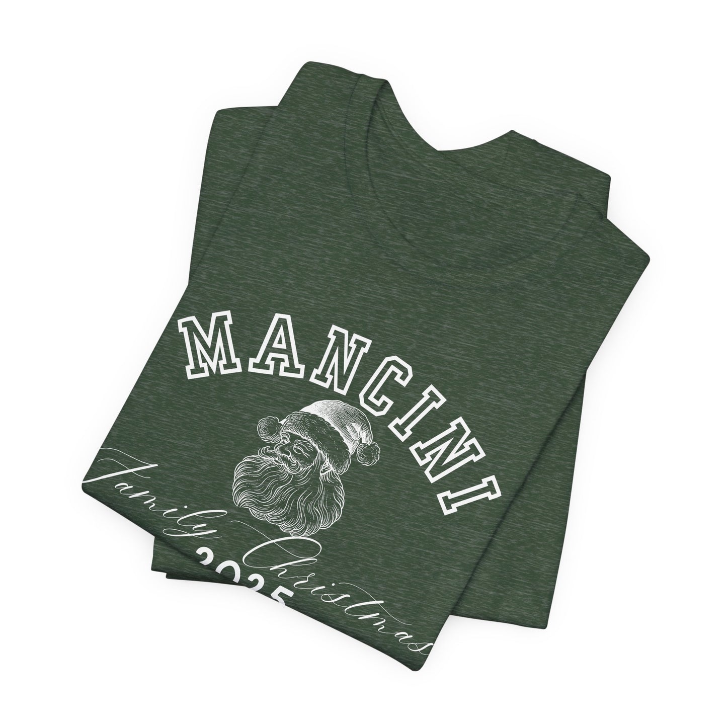 FAMILY CHRISTMAS- SANTA- Unisex Jersey Short Sleeve Tee