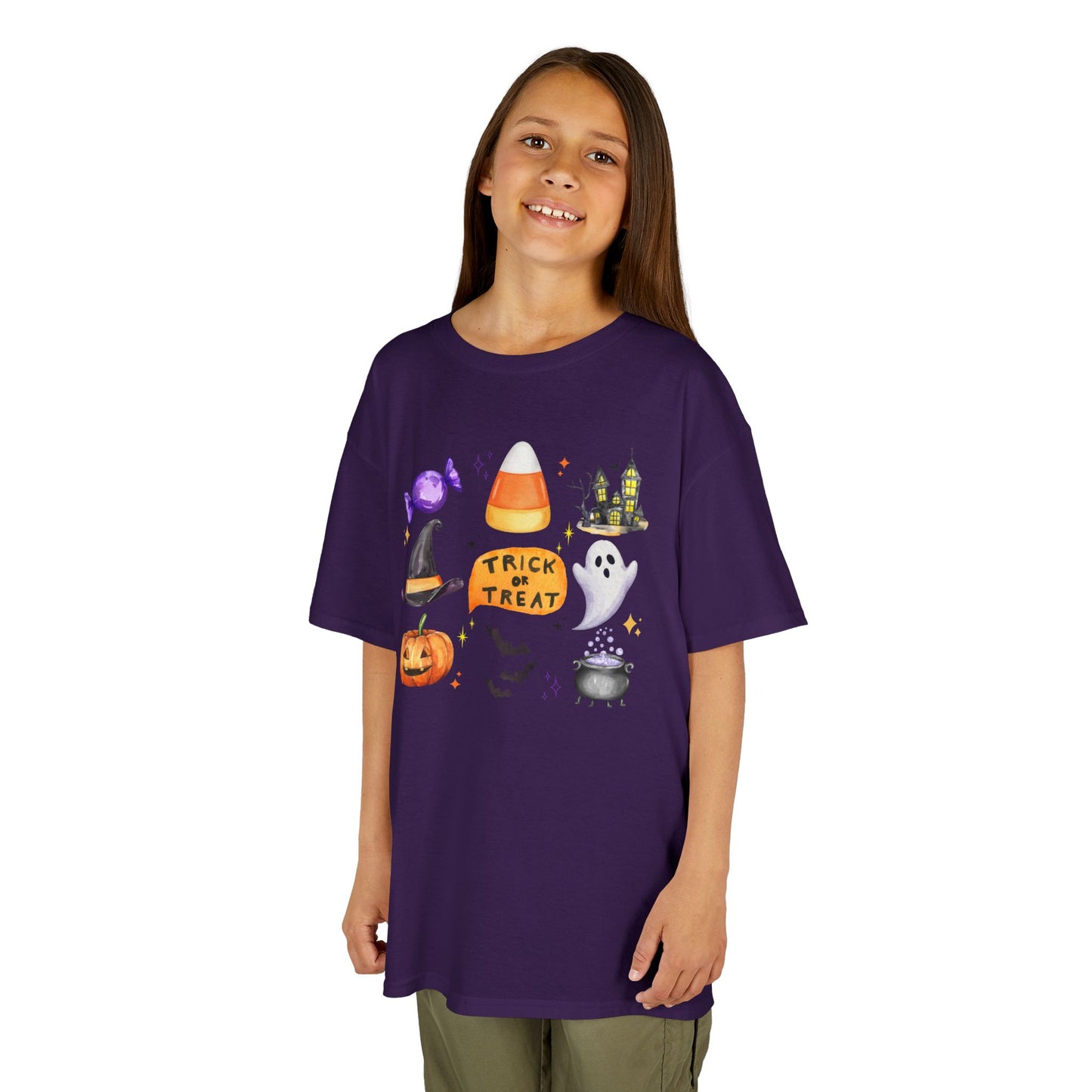 Halloween Tee, Trick or Treat - Kids- Shirt