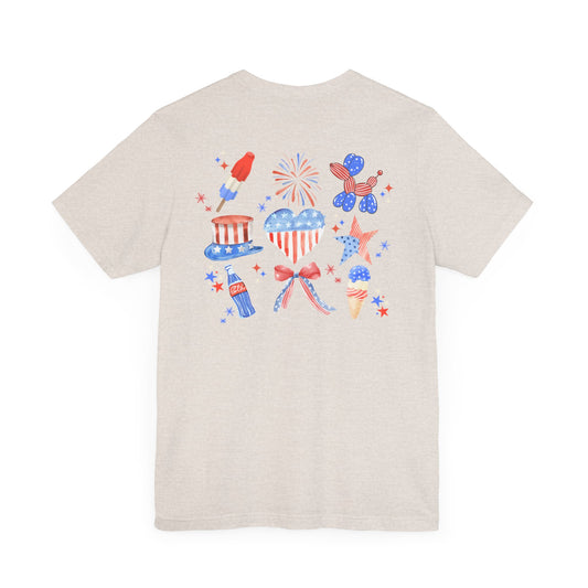 USA-- Unisex Summer Shirt, Beachwear, Vacation Top, Summer Nights Apparel, Perfect for the Holiday