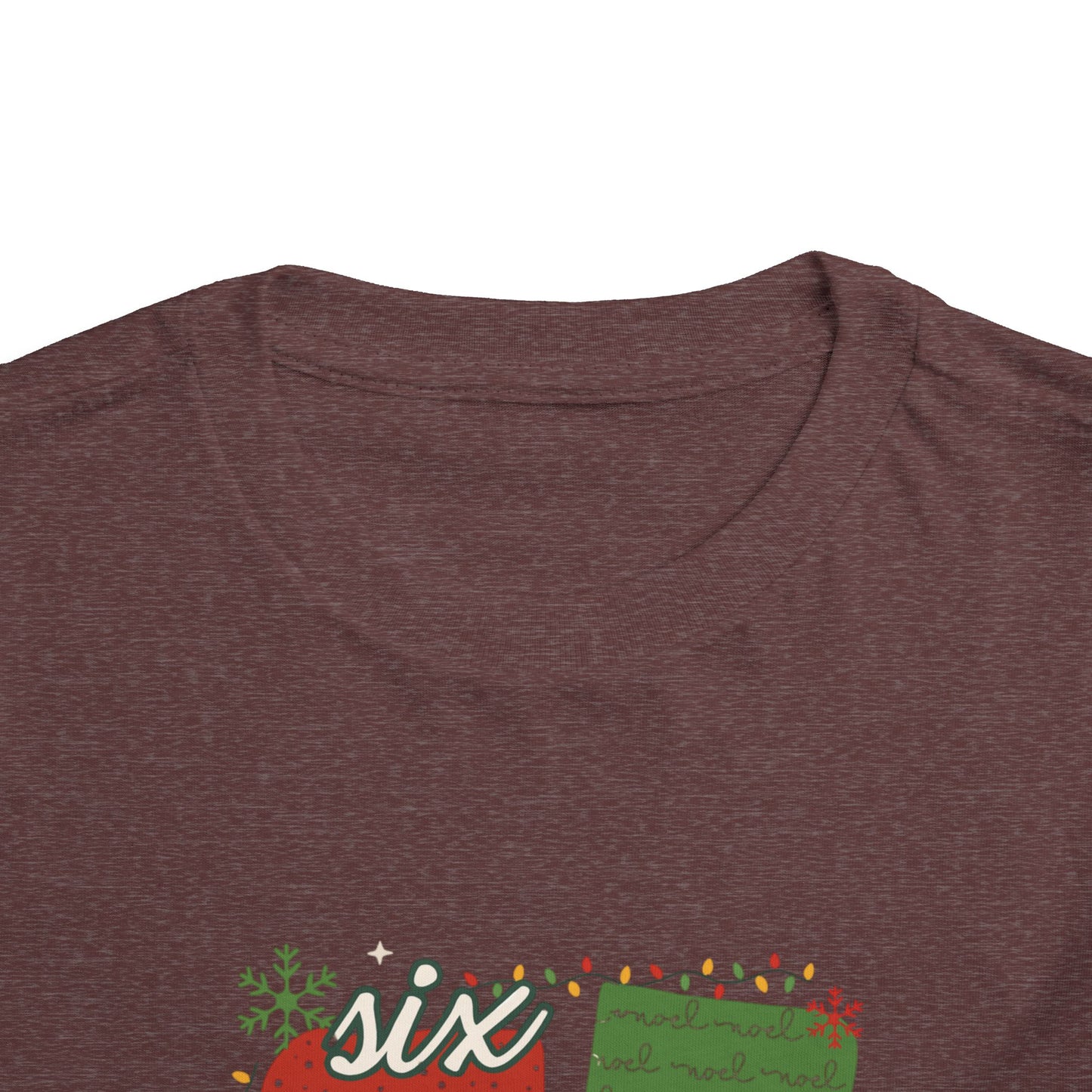 6-1 Toddler Tee "Six Seven" - Christmas