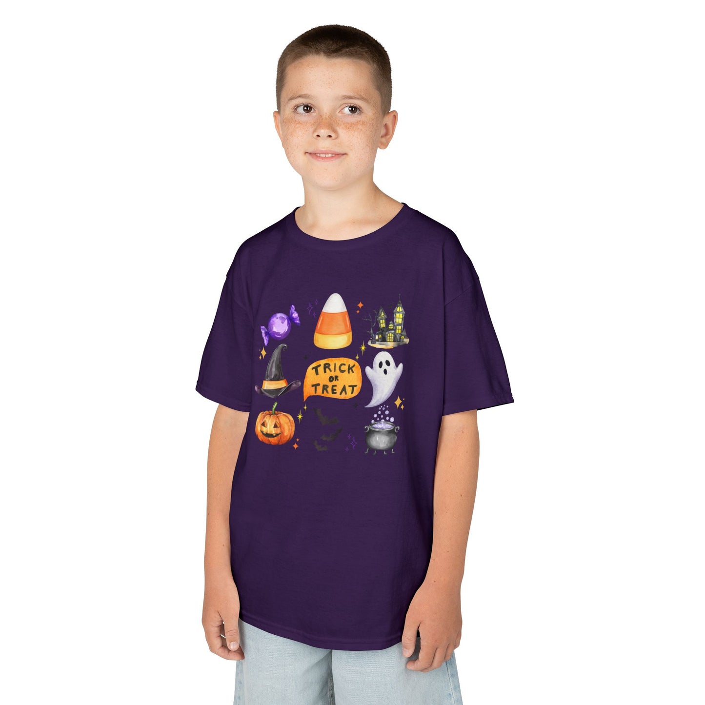 Halloween Tee, Trick or Treat - Kids- Shirt