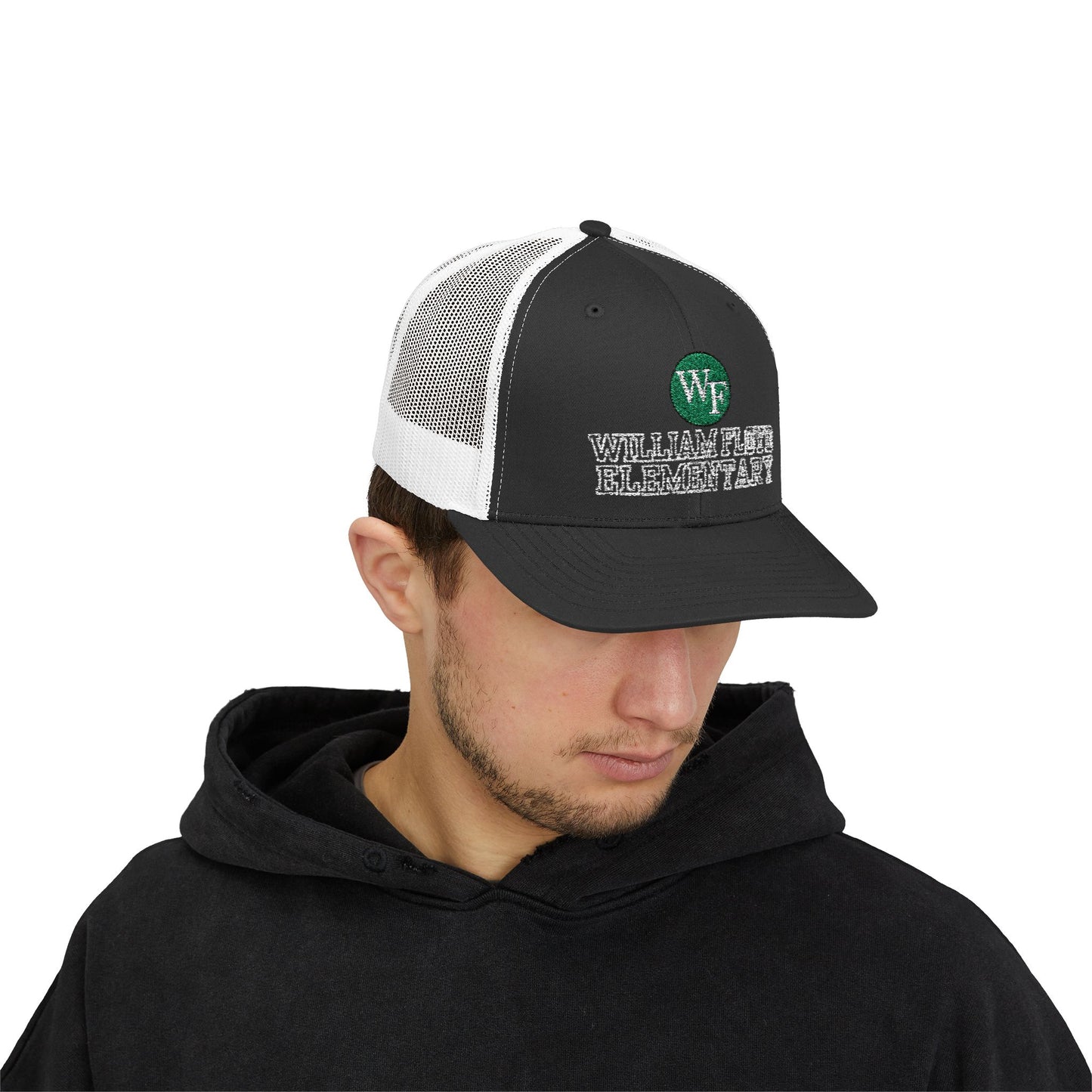 WFE Logo Snapback Trucker Cap - Stylish & Comfortable Hat for Outdoor Adventures