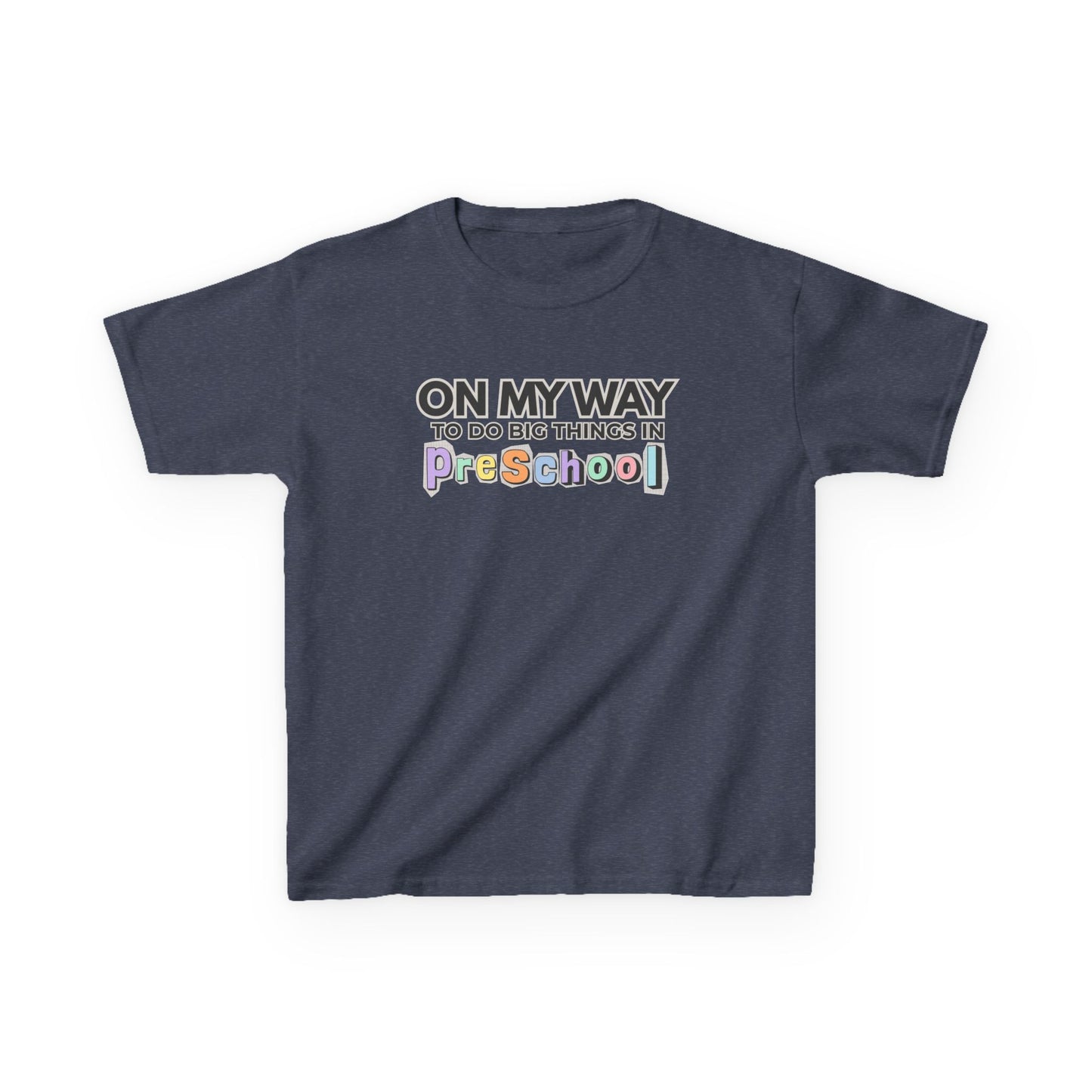 Big Things in PreSchool- Kids Back to School Shirt