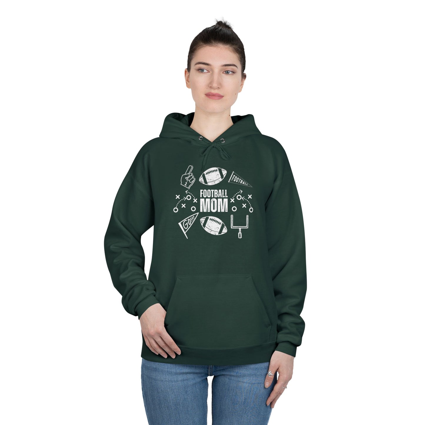 Panebianco- Football Fan Eco-Friendly Hoodie, Unisex Hooded Sweatshirt