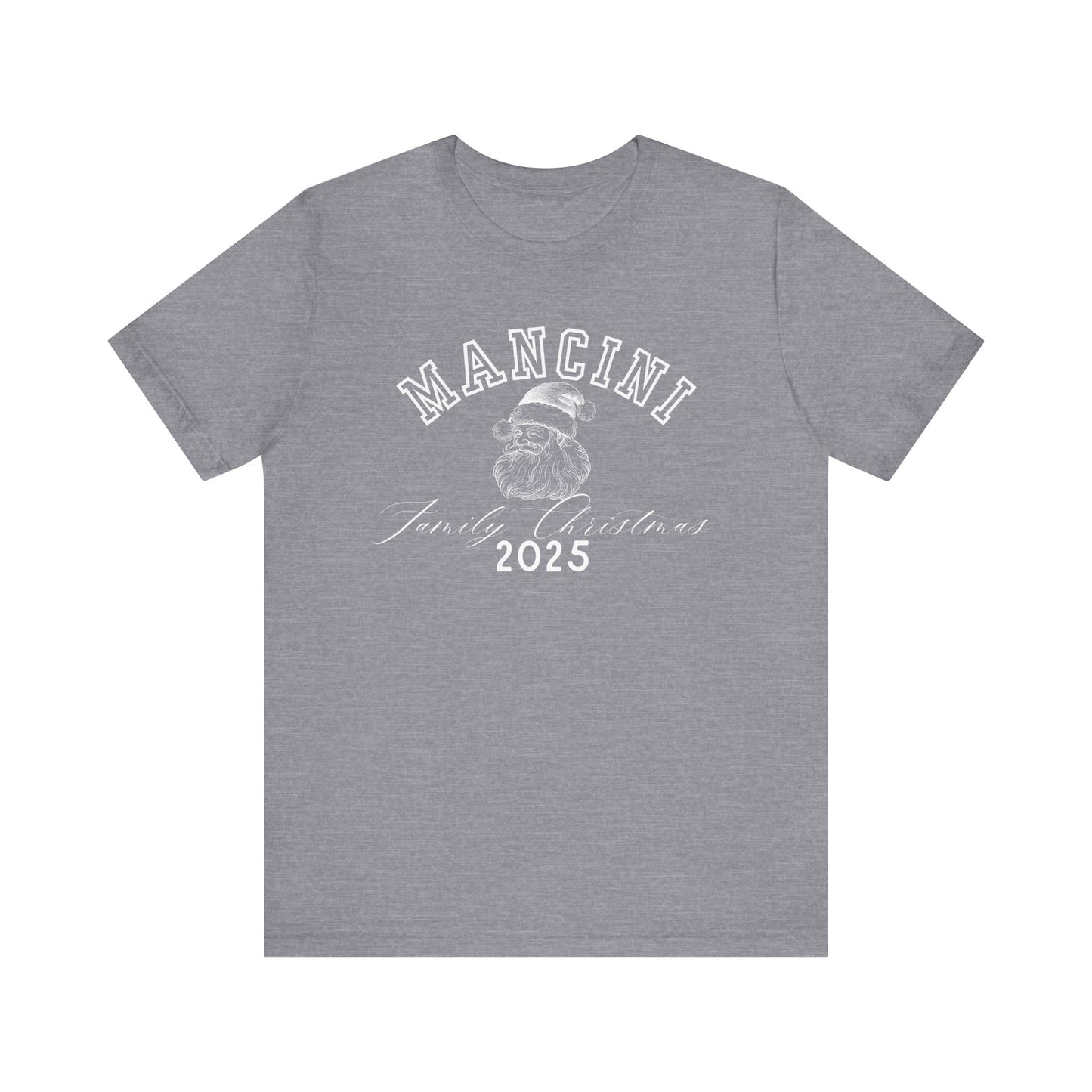 FAMILY CHRISTMAS- SANTA- Unisex Jersey Short Sleeve Tee