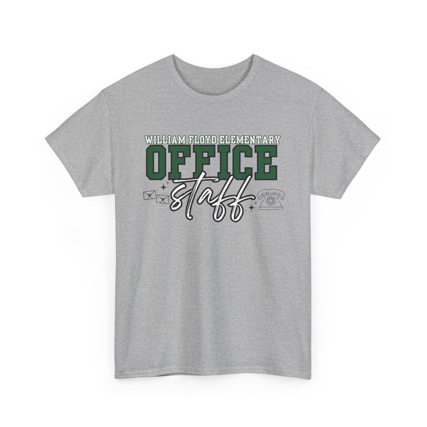 WFE Office Staff Unisex Heavy Cotton Tee - Heart & Soul of WFE Design
