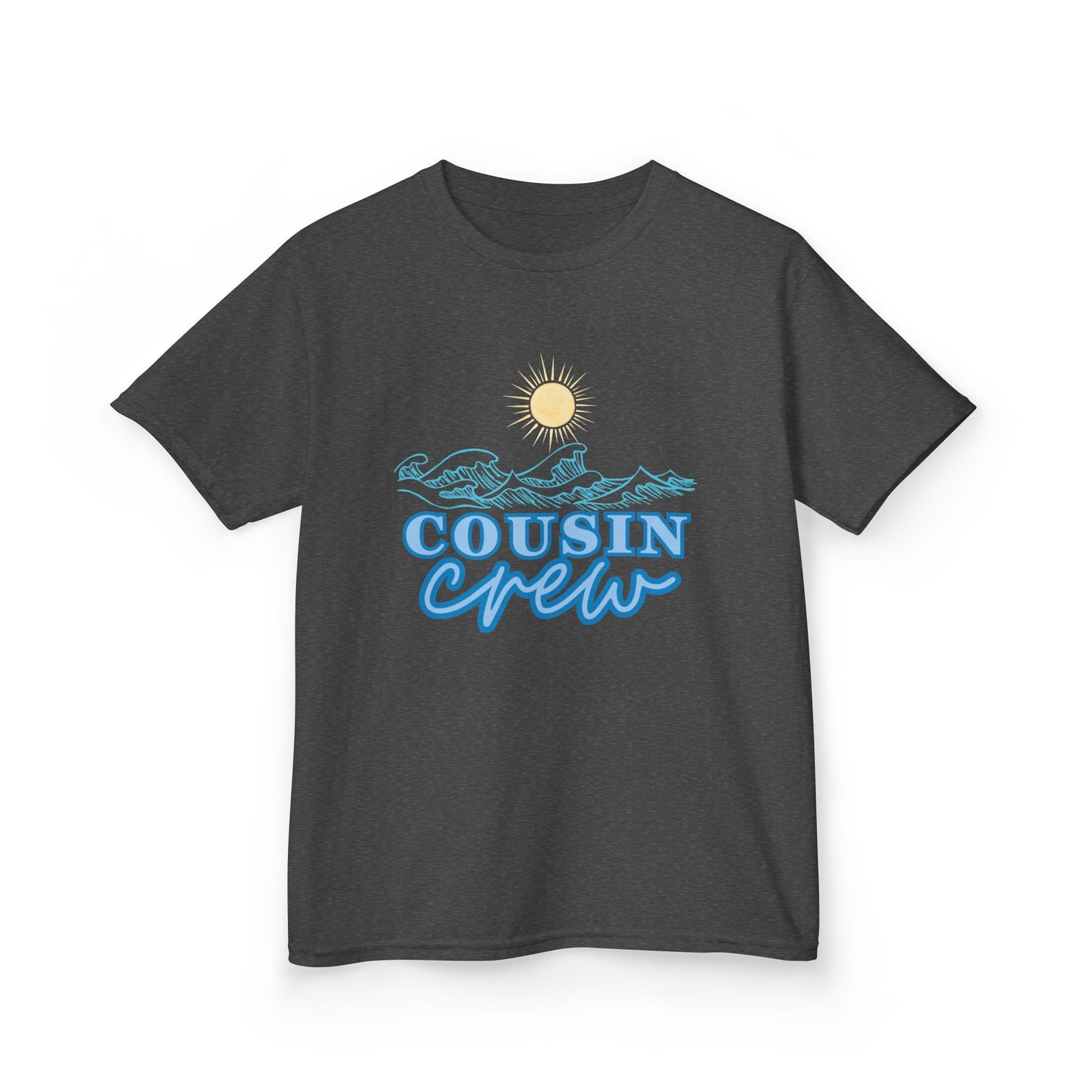 Cool Cousin Crew Kids Tee - Summer Fun, Family Gatherings, Beach Days, Mini Collection