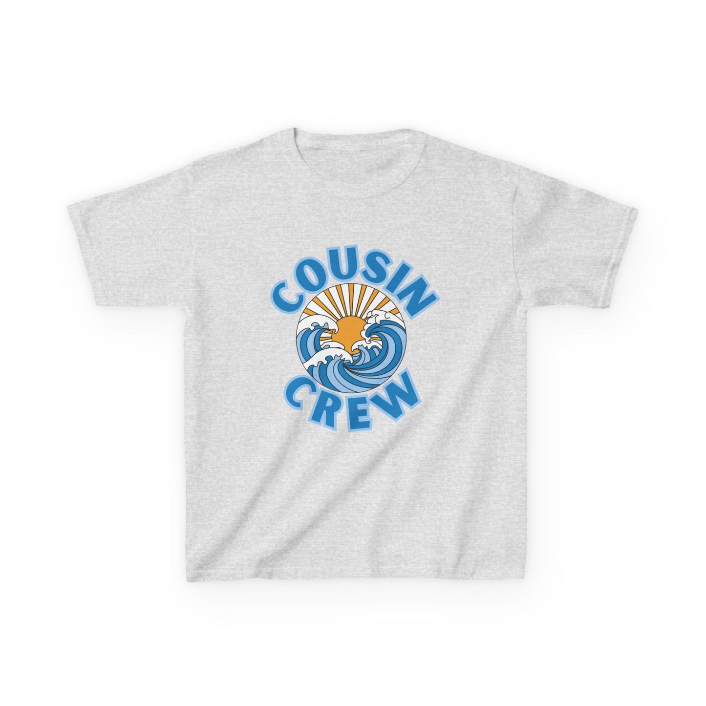 Cool Cousin Crew Kids Tee - Summer Fun, Family Gatherings, Beach Days, Mini Collection