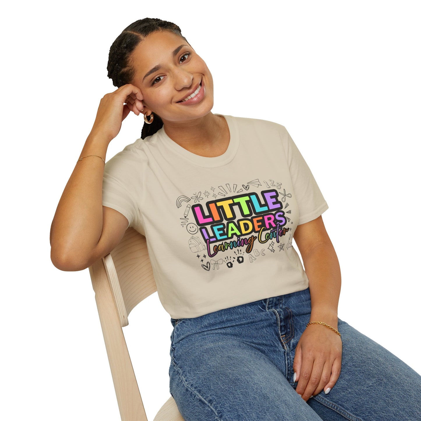 Little Leaders Doodle Design Unisex T-Shirt