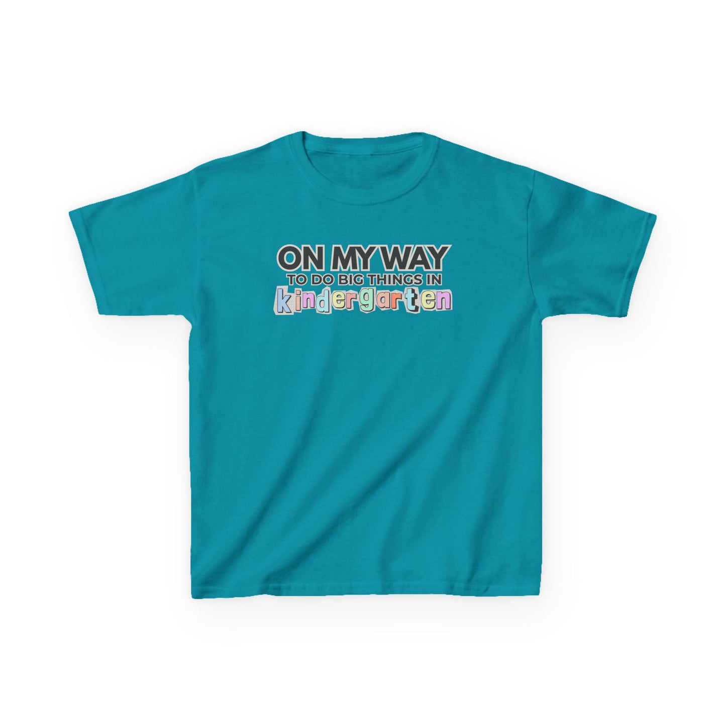 Big Things in Kindergarten- Kids Back to School Shirt