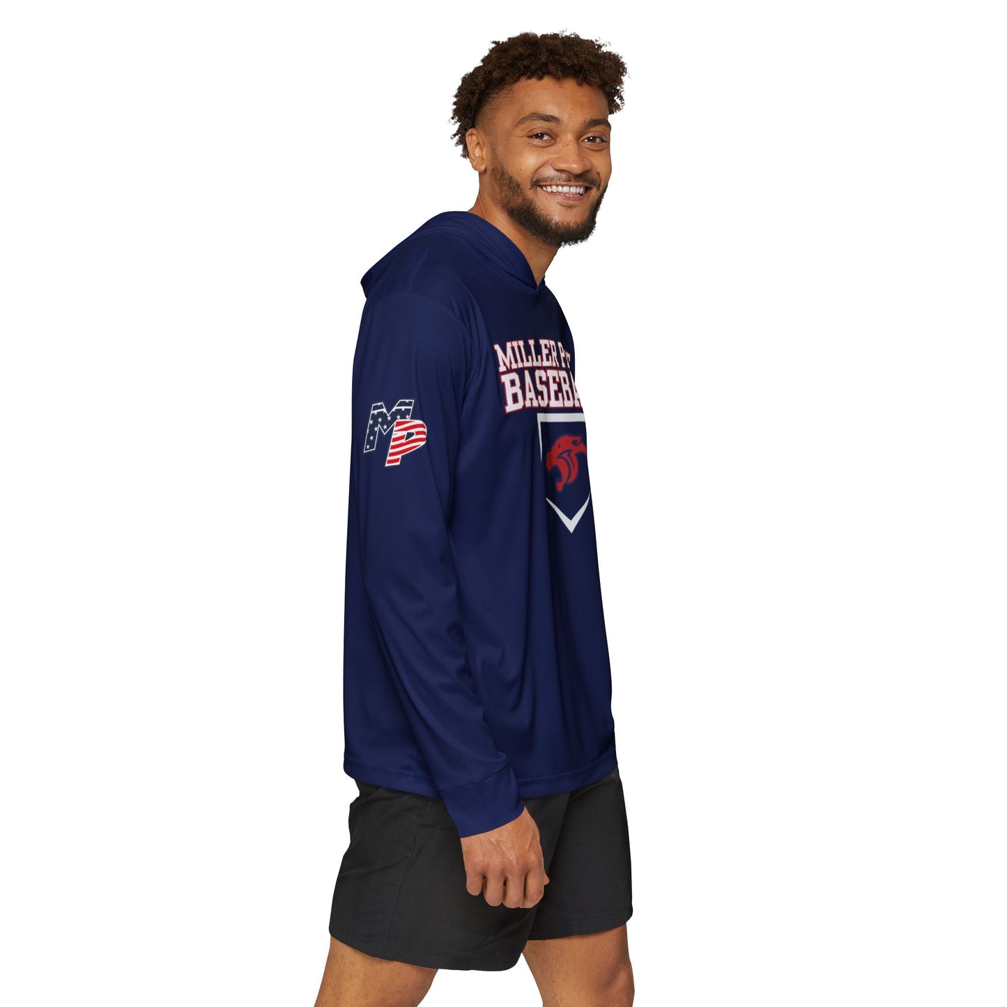 MP Baseball Warmup Hoodie (NAVY)- Diamond Club
