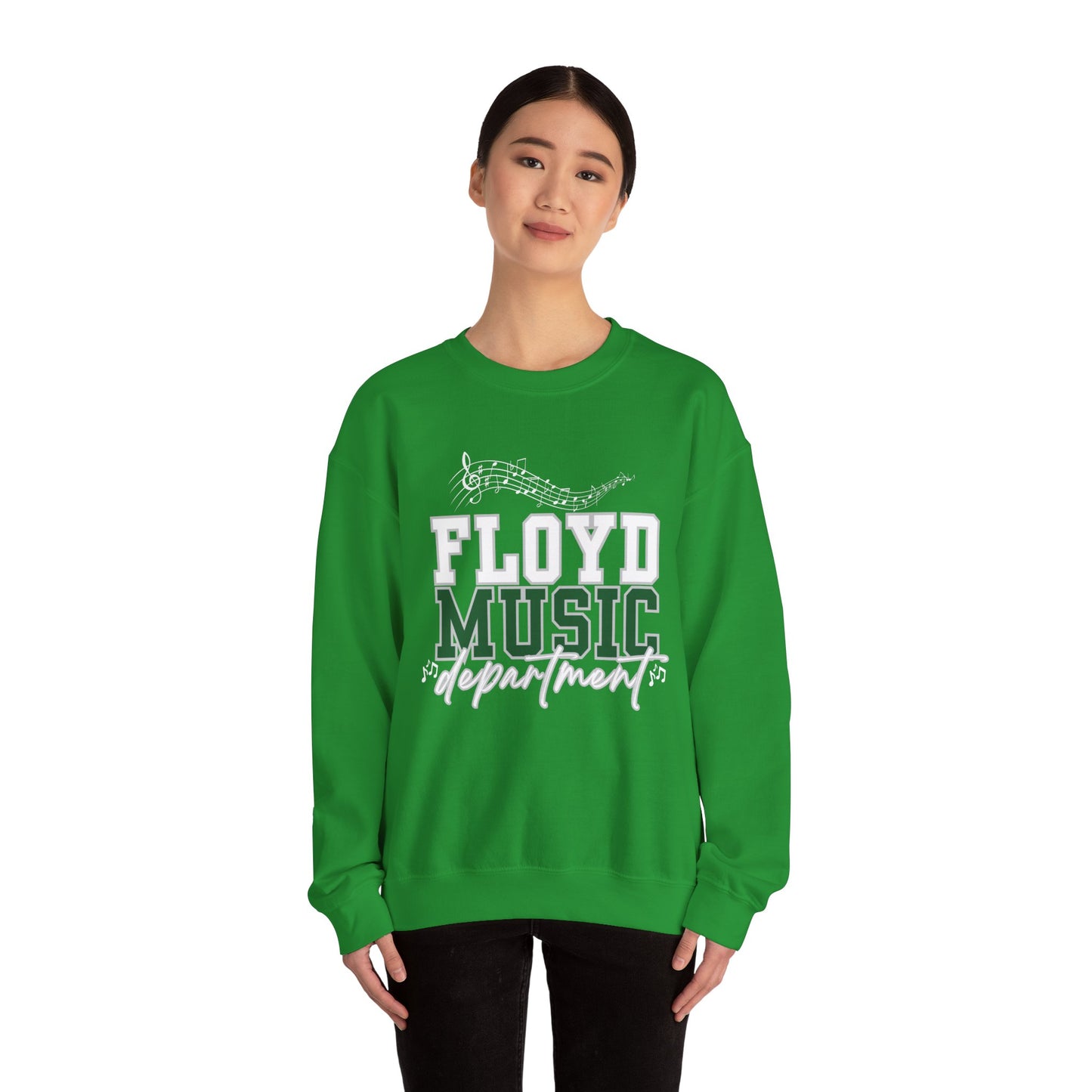 Floyd Music Department Crewneck Sweatshirt - Unisex Heavy Blend™ Floyd Strong