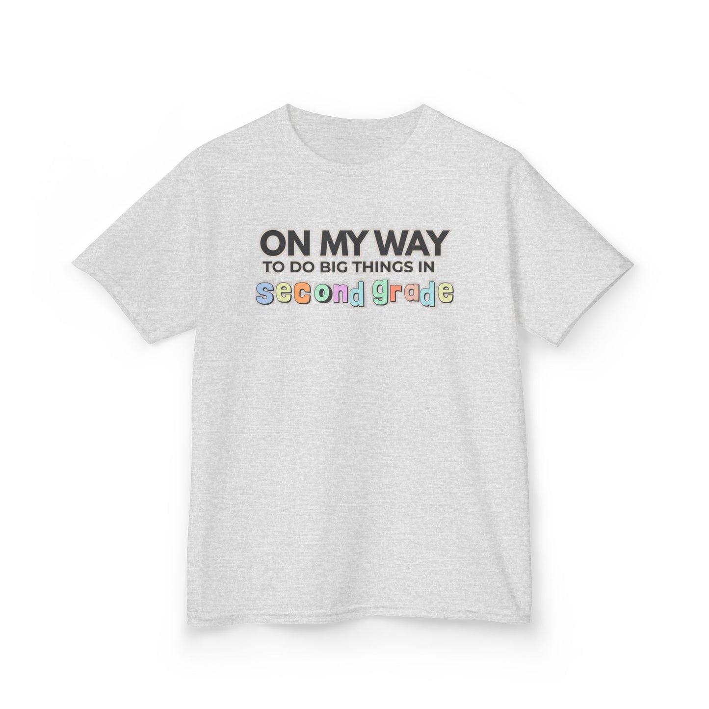 Big Things in 2nd Grade- Kids Back to School Shirt
