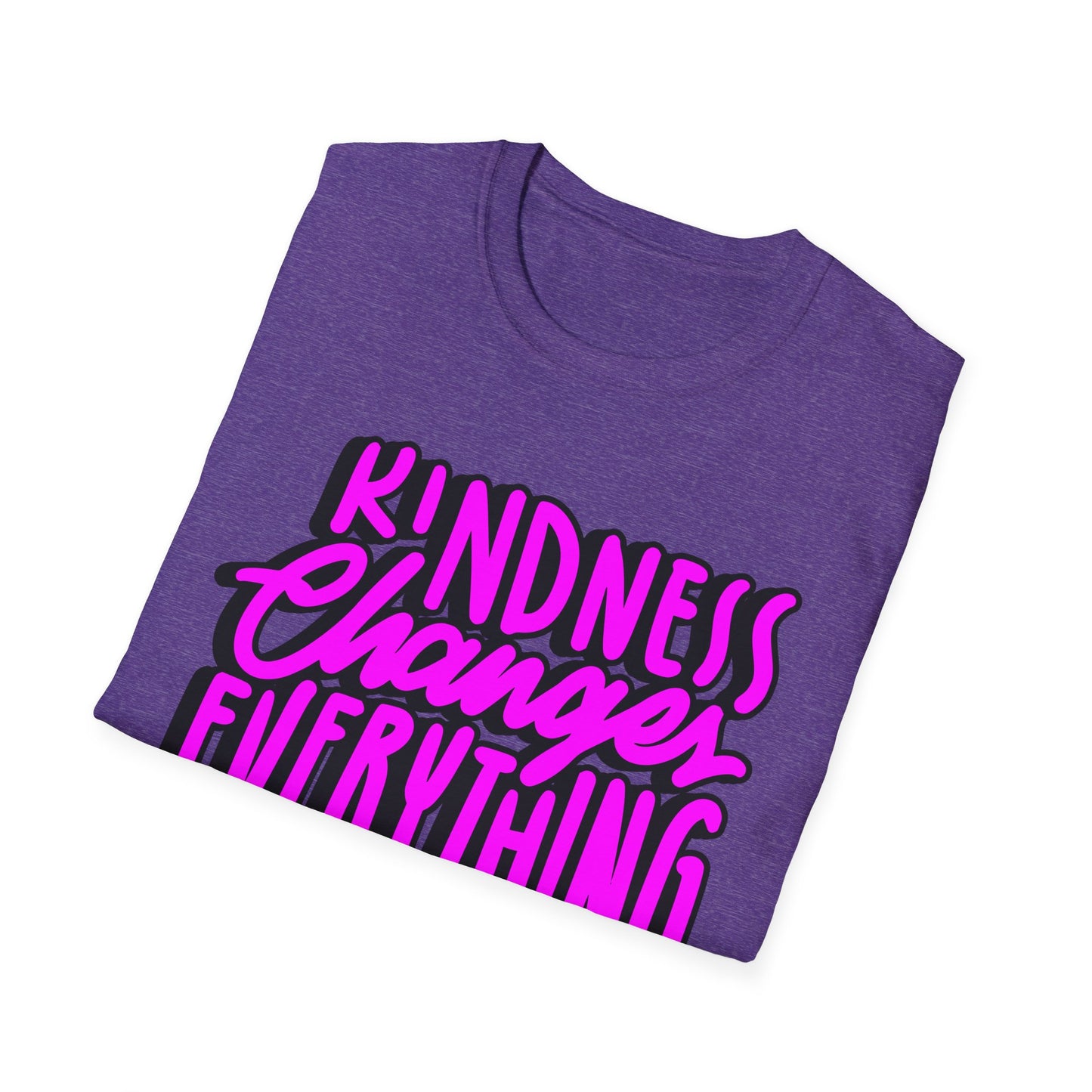 Kindness Changes Everything T-Shirt, Unisex Softstyle Tee