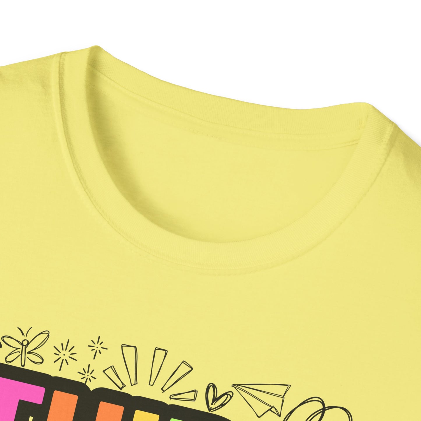 Dream Team- 3rd Grade- Unisex Softstyle T-Shirt- Teacher Life