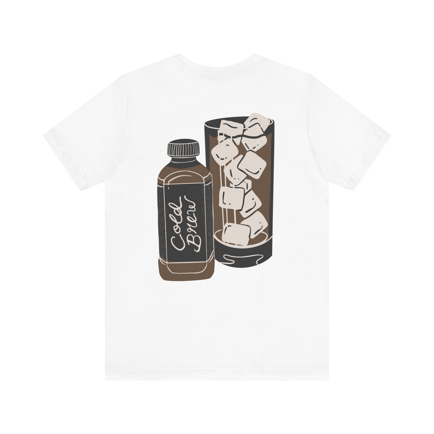 Cold Brew Coffee Lovers Tee, Unisex Jersey Shirt for Coffee Lovers