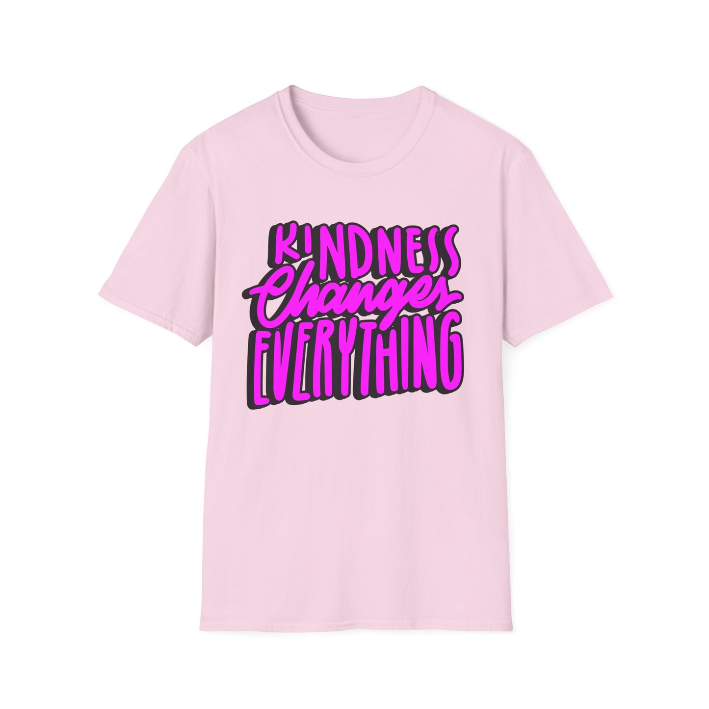 Kindness Changes Everything T-Shirt, Unisex Softstyle Tee