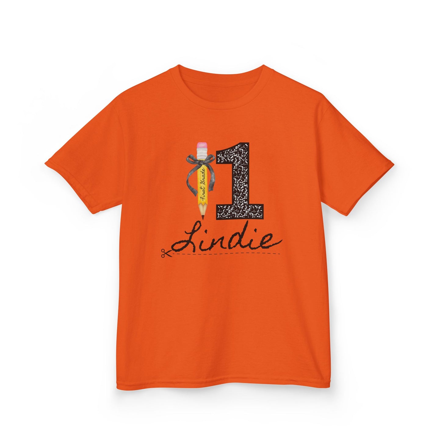 1st Grade- Personalized Kids Tee - Back to School