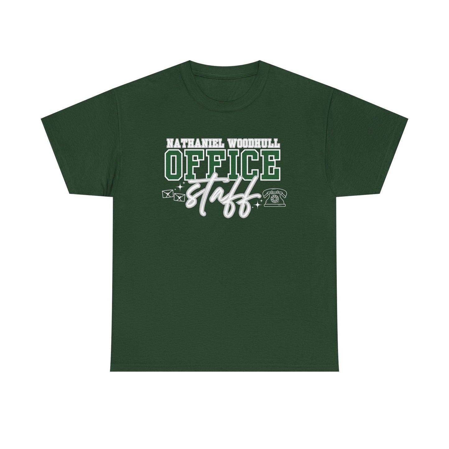 Woodhull Office Staff Unisex Heavy Cotton Tee - Heart & Soul of Woodhull Design