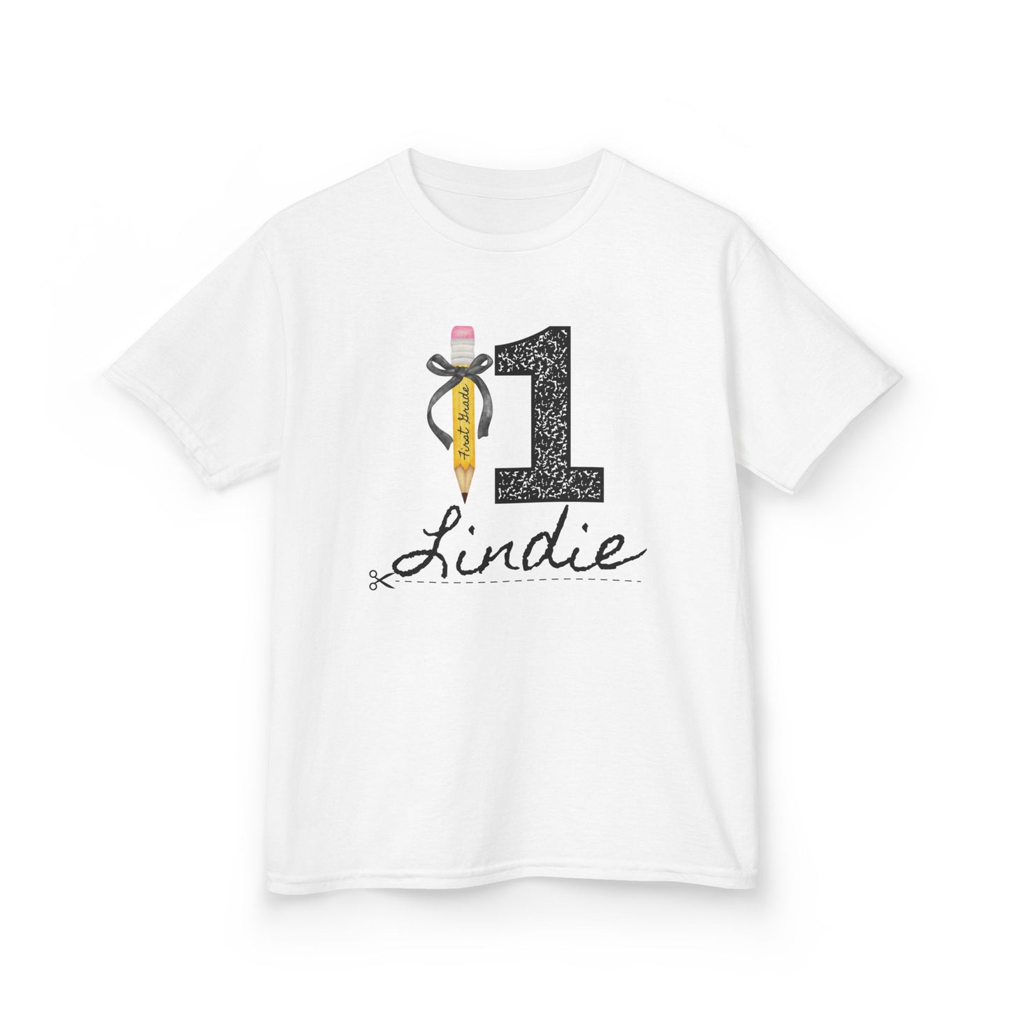 1st Grade- Personalized Kids Tee - Back to School