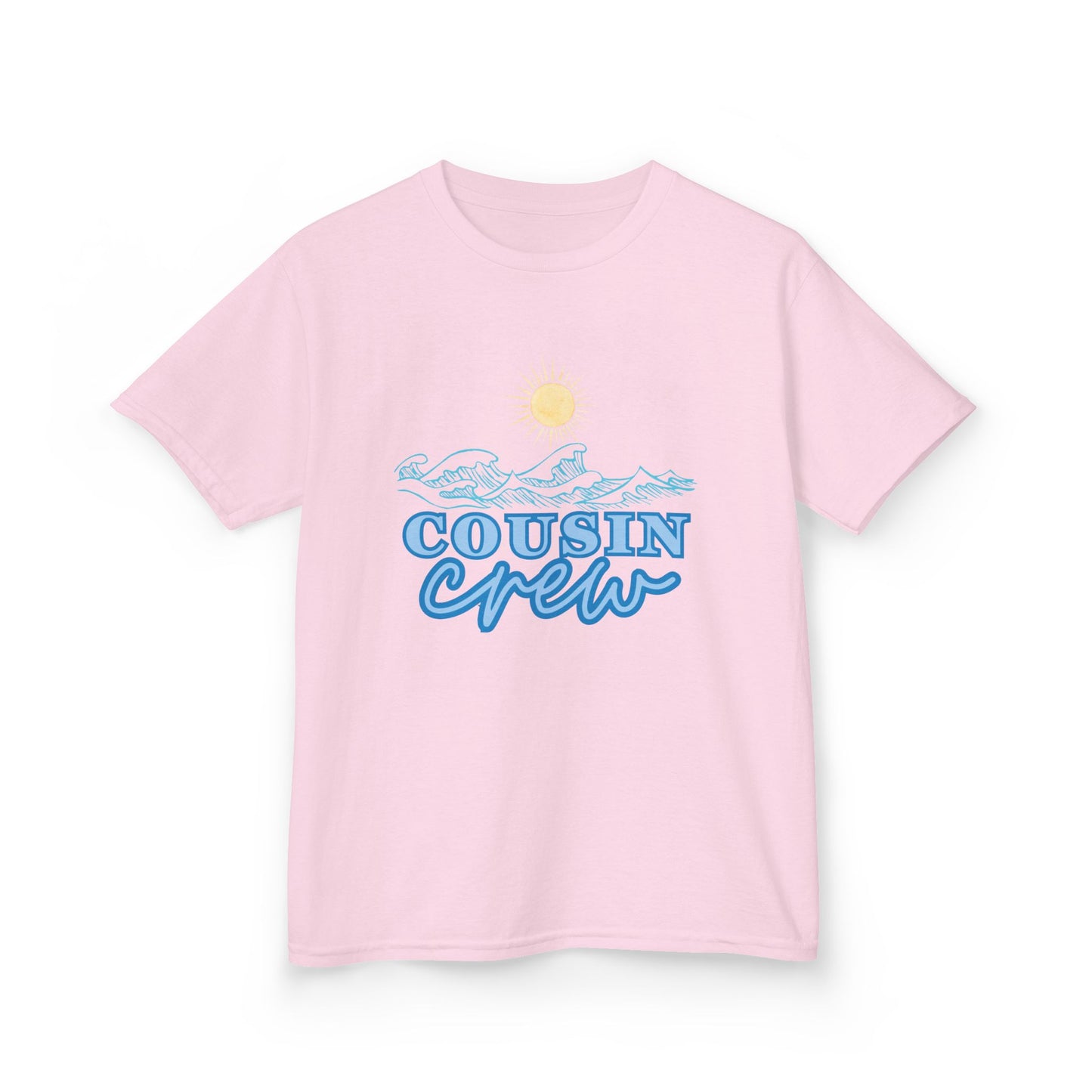 Cool Cousin Crew Kids Tee - Summer Fun, Family Gatherings, Beach Days, Mini Collection