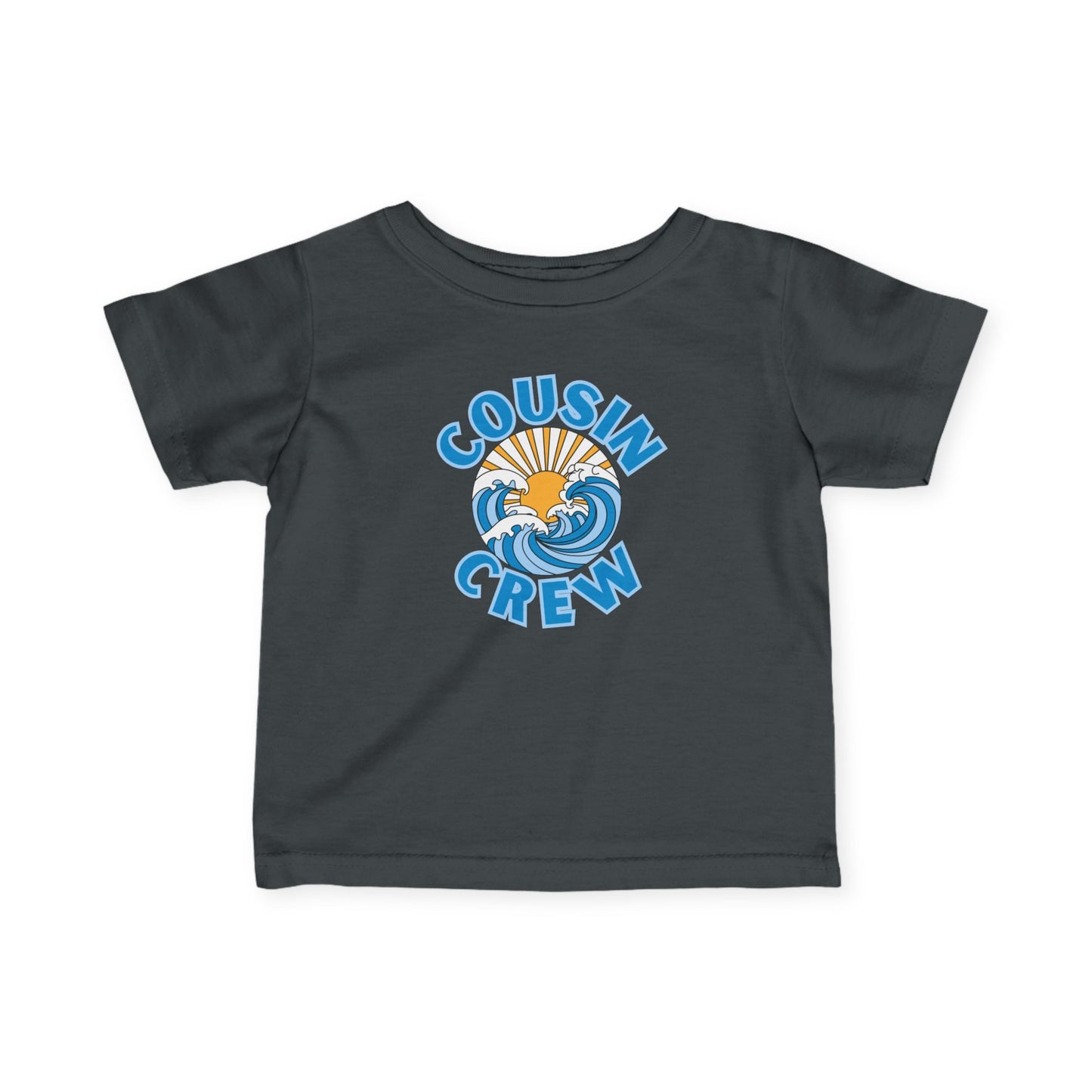 Cousin Crew Infant Tee, Cute Baby T-Shirt, Summer Vibes- Mini Collection