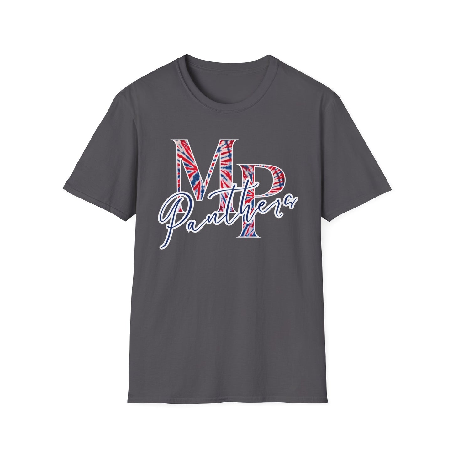 Miller Place Panther Tie Dye Unisex Graphic T-Shirt