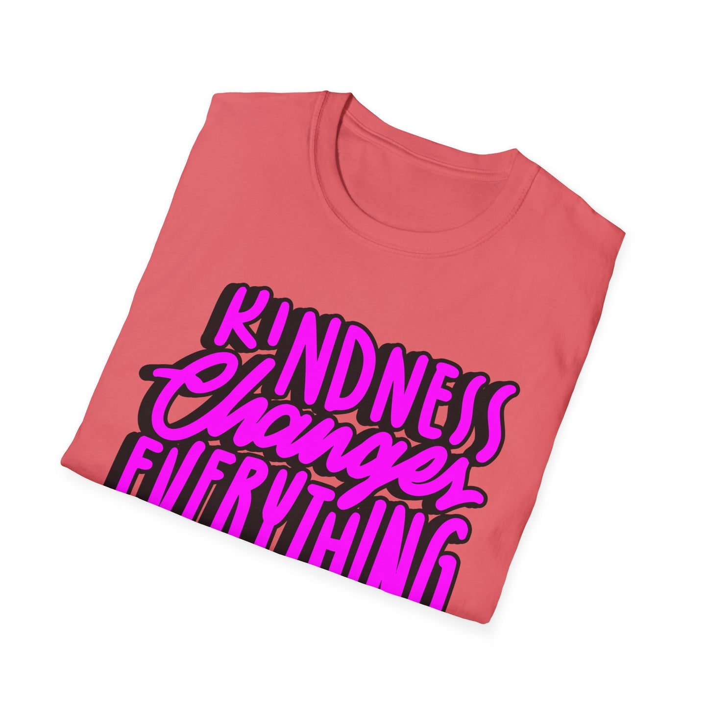 Kindness Changes Everything T-Shirt, Unisex Softstyle Tee