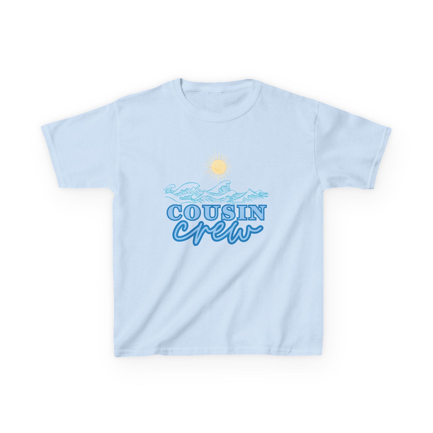 Cool Cousin Crew Kids Tee - Summer Fun, Family Gatherings, Beach Days, Mini Collection